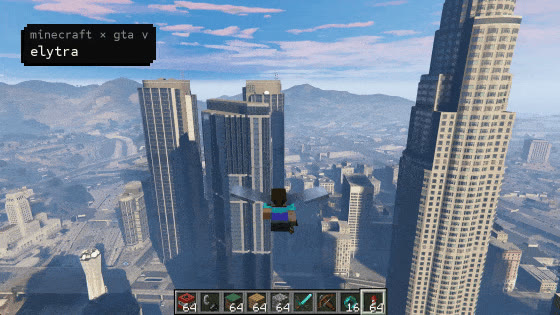 Minecraft × GTA V